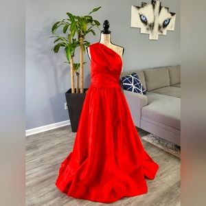 Red Prom Wedding Dress